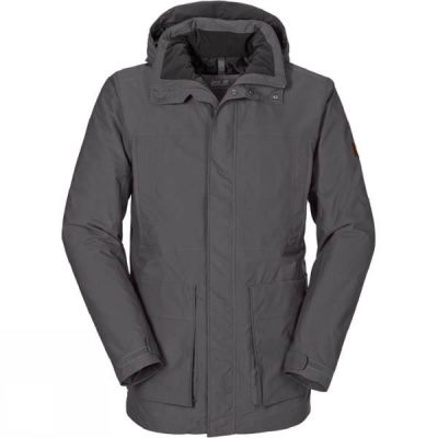 Chaquetas Jack Wolfskin Lomands Texapore Hombre - Gris - Chile OYP410598